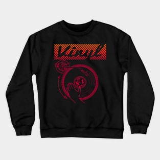 vinyl record Crewneck Sweatshirt